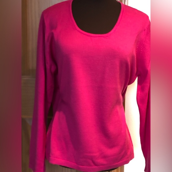 Anna Laura Sweaters - ANNALAURA sXL Extra fine merino wool scoop neck sweater Made in Italy Super soft